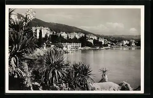 AK Abbazia, Panorama Lungomare