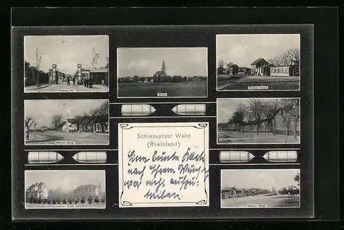 AK Köln-Wahn, Schiessplatz, Wahner Tor und Wahner Heide