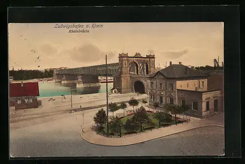 AK Ludwigshafen a. Rhein, Rheinbrücke