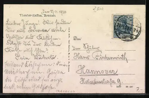 AK Bremen, Theater-Café
