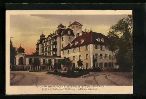 AK Bad Dürrheim, Erholungsheim der Stuttgarter Ortskrankenkassen