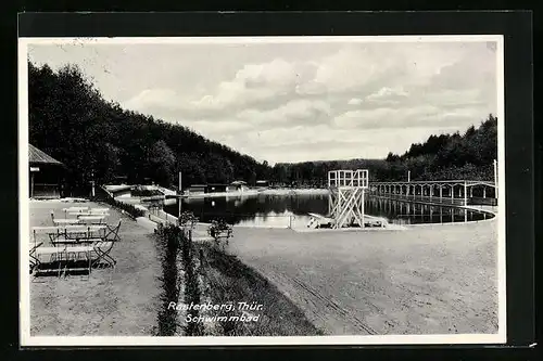 AK Rastenberg /Thür., Schwimmbad