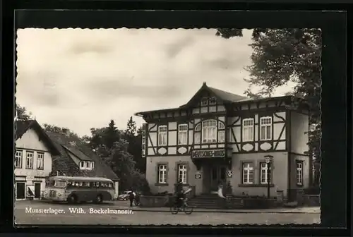 AK Munsterlager, Hotel Deutsches Haus