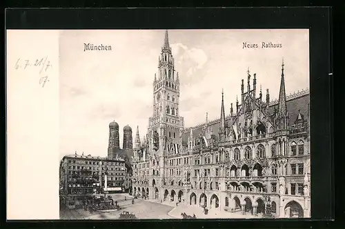 AK München, Neues Rathaus