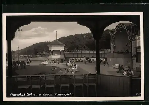 AK Göhren /Rügen, Konzertplatz