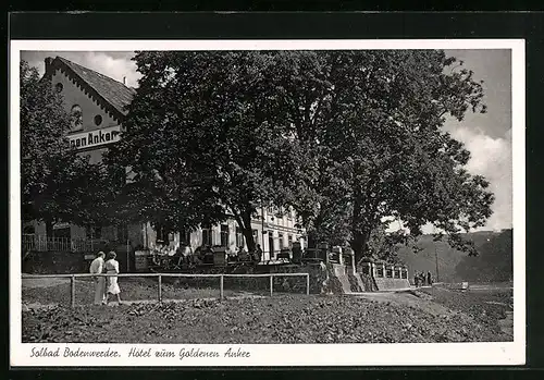 AK Bodenwerder, Hotel zum Goldenen Anker