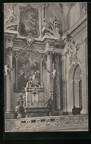 AK Büren i. W., Seminarkirche, Altar