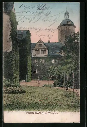 AK Ranis /Thür., Burg Ranis