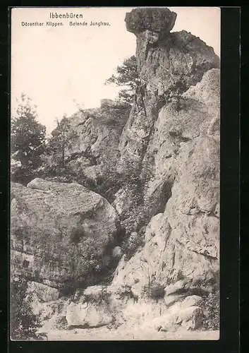 AK Ibbenbüren, Dörenther Klippen, Betende Jungfrau