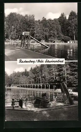 AK Rastenberg /Thür., Schwimmbad