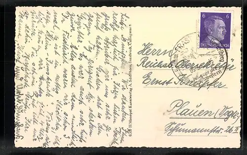 AK Feldkirch, Gesamtansicht mit Gurtisspitze