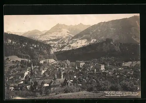 AK Feldkirch, Panoramablick vom Berg aus gesehen