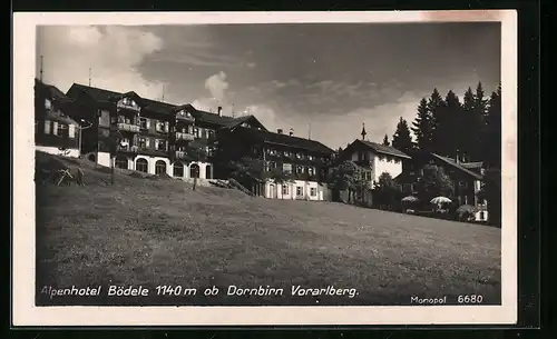 AK Dornbirn, Alpenhotel Bödele