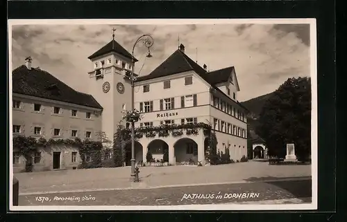 AK Dornbirn, am Rathaus