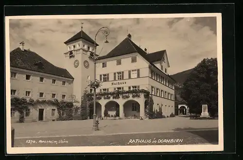 AK Dornbirn, am Rathaus