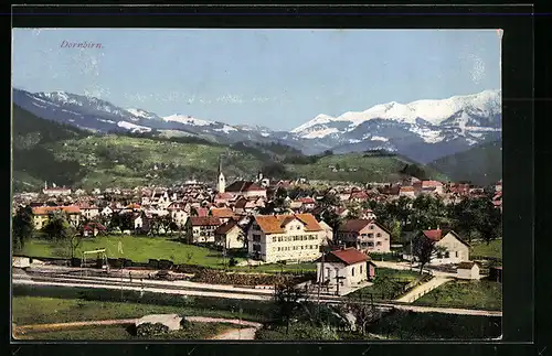 AK Dornbirn, Stadtpanorama