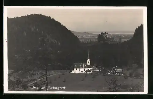 AK St. Arbogast, Blick auf die Kirche