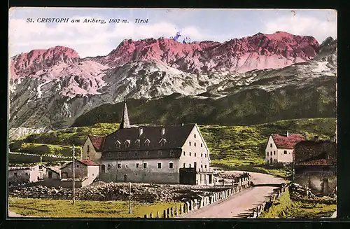 AK St. Cristoph am Arlberg, Teilansicht
