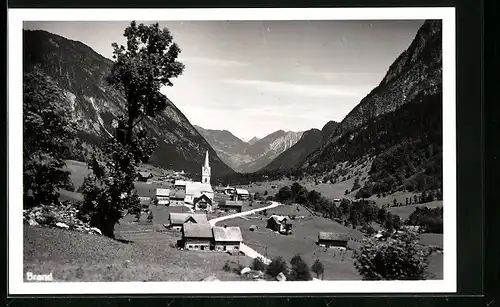 AK Brand, Teilansicht mit Kirche