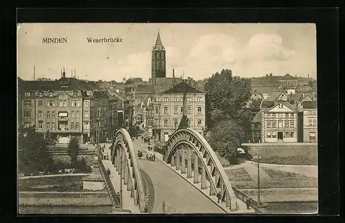 AK Minden, Weserbrücke