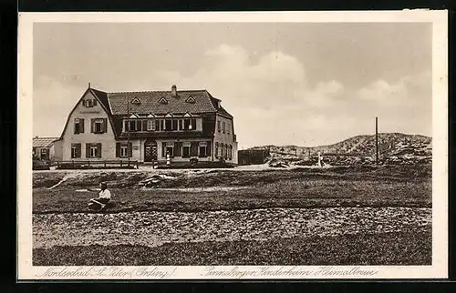 AK St. Peter-Ording, Pinnerberger Kinderheim Heimattreue