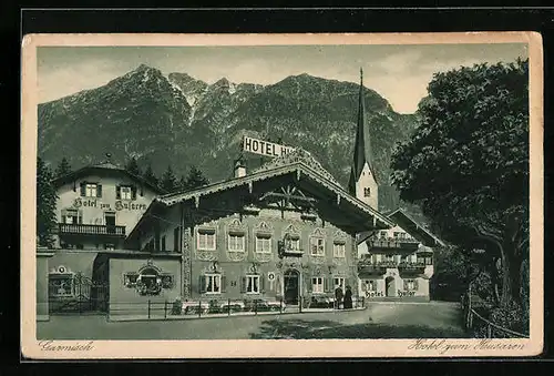 AK Garmisch, Hotel zum Husaren