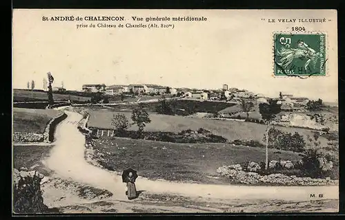 AK St-André-de-Chalencon, Vue générale méridionale