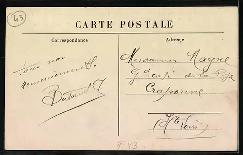 AK St-André-de-Chalencon, Vue générale méridionale