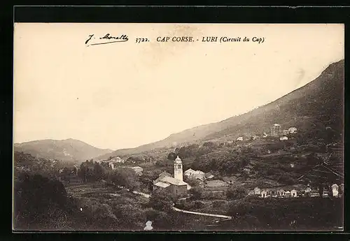 AK Luri /Cap Corse, Circuit du Cap, Panorama