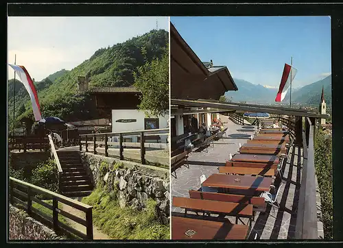 AK Lana, Jausestation Waalrast in zwei Ansichten