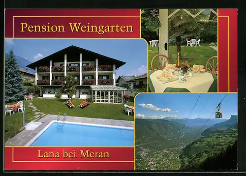 AK Lana, Pemsion Weingarten, Appartements Cafè