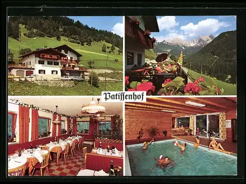 AK St. Zyprian, vier Ansichten von Gasthof-Pension Pattissenhof