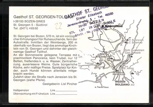 AK Bozen-Gries, Gasthof St. Georgen-Tollhof