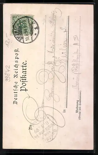 AK Ruhla i. Thür., Totalansicht aus der Vogelschau