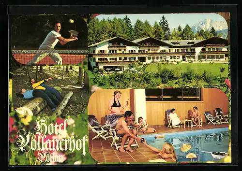 AK Völlan, Hotel Völlanerhof in drei Ansichten