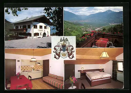 AK Völlan, Ferienhaus Ratheiserhof in vier Ansichten