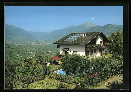 AK Völlan /Lana, Ferienwohnungen Haus Maria mit Schwimmbad