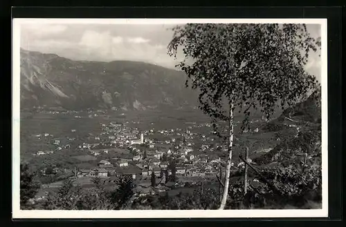 AK Lana a. d. Etsch, Gesamtansicht von einem Berg aus