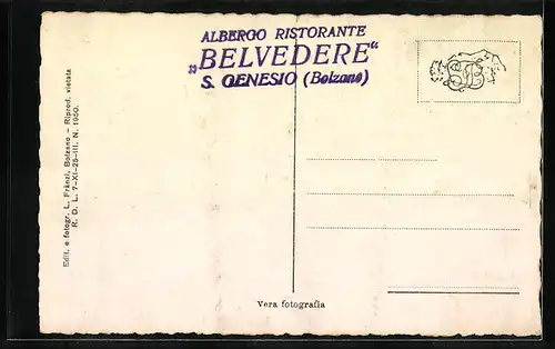 AK S. Genesio, Albergo Ristorante Belvedere