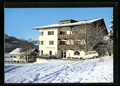 AK Toblach - Dobbiaco, Hotel Oberhammer