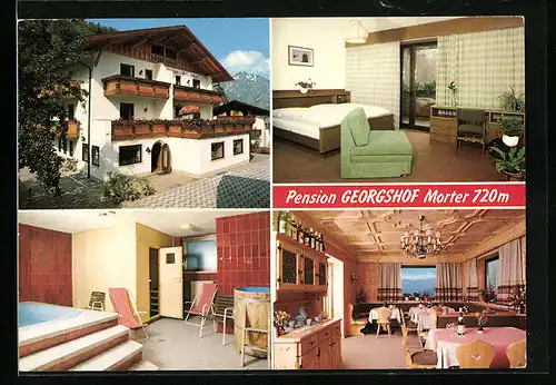 AK Morter-Martelltal, Pension Georgshof in vier Ansichten