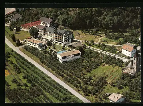 AK Morter, Hotel Adler mt Hallen- und Freibad / Tennisplatz