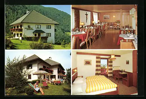 AK Steinegg, Pension Schönegg in vier Ansichten