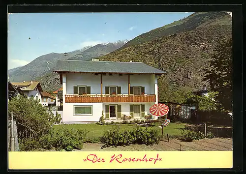 AK Latsch, Pension Rosenhof der Familie Astfäller