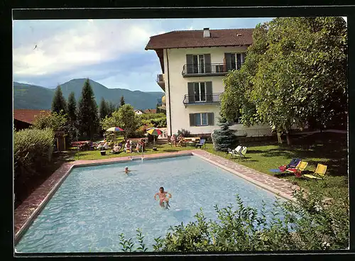AK Terlano-Terlan, Hotel-Restaurant Huber-Schwarz mit Schwimmbad