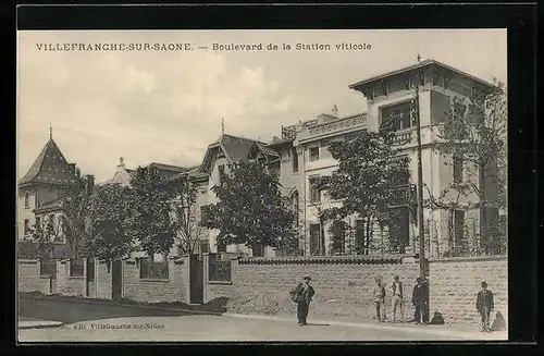 AK Villefranche-sur-Saone, Boulevard de la Station viticole