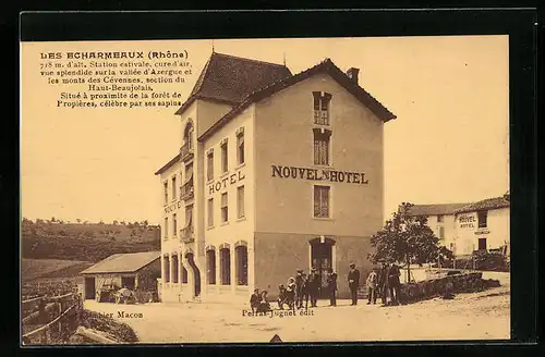 AK Les Echarmeaux, Nouvel-Hotel