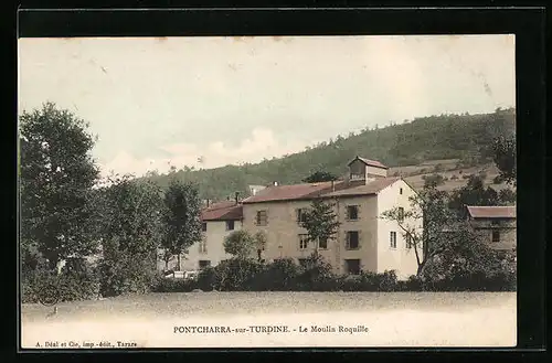AK Pontcharra-sur-Turdine, Le Moulin Roquille