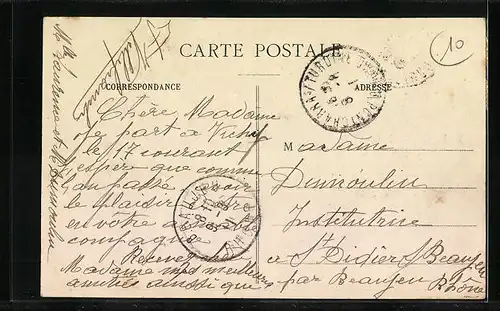 AK Pontcharra-sur-Turdine, Maisons sur la Turdine