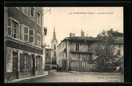 AK Pontcharra-sur-Turdine, Quarrtier du Pont